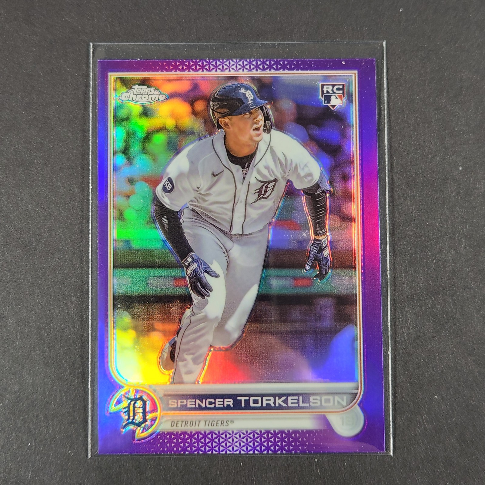 2022 Topps Chrome Update #USC100 Spencer Torkelson Purple Refractor