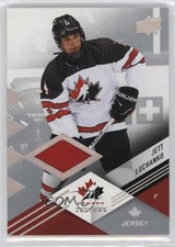 2024 Upper Deck Team Canada Juniors Jersey Jett Luchanko #37 11k6