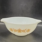 Vintage PYREX Golden Butterfly Cinderella Mixing Bowl #443