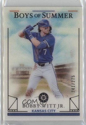 2024 Panini Boys of Summer 241/275 Bobby Witt Jr #13 16wc