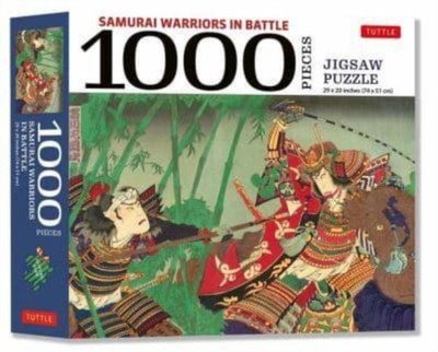 SAMURAI WARRIORS IN BATTLE 1000 PIECE JI by Toyohara Kunichika Non-book item