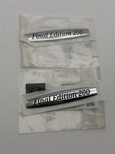 NEW original W463 Final Edition 200 G500 Cabrio Emblem Typenschild Kotfl&uuml;gel AMG