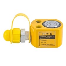 -Thin Portable Hydraulic Lifting Jack 5T Split Booster Hydrocylinder Manual9783