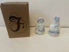 New ListingFenton snowlady and man #11267- 55/100 signed- NIB