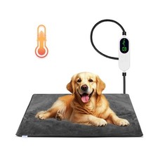 Pet Heating Pad for Dogs and Cats, 9 Adjustable Temperature Dog Heating Pad, ...