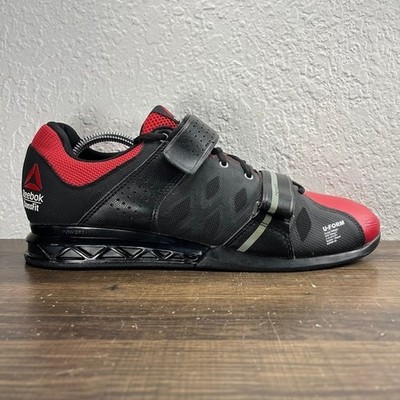 Reebok CrossFit Lifter Plus 2.0 Men's Black Red Shoes - Men's Size 11
