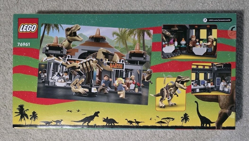 LEGO urassic World Visitor Center: Rex Raptor Attack 76961
