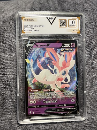 #74 Sylveon V 074/203 Evolving Skies Pokemon TCG