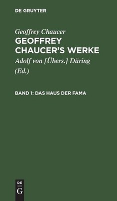Geoffrey Chaucer Das Haus der Fama (Gebundene Ausgabe) (US IMPORT)