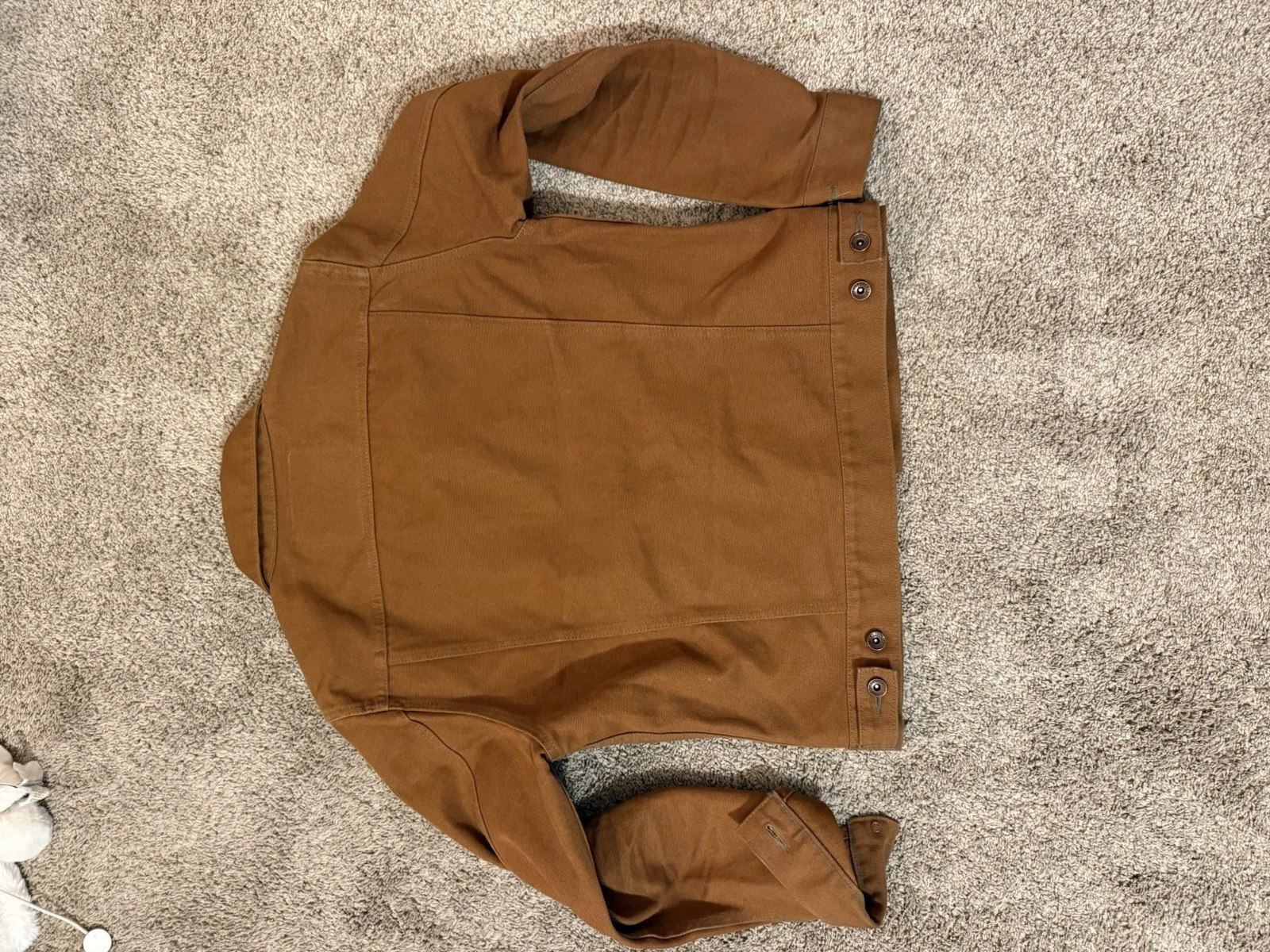 Iron Heart 2526J Modified Type III Duck Canvas Workwear Jacket Men's 38 image 5