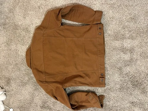 Iron Heart 2526J Modified Type III Duck Canvas Workwear Jacket Men's 38 image 5