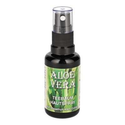 2x ALOE VERA 99%+Teebaumöl Spray 30 ML