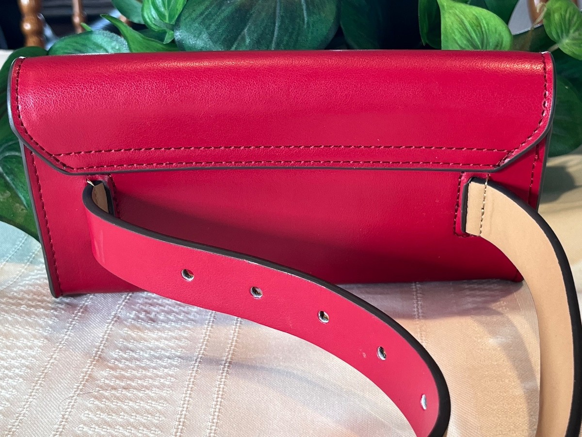 Kate Spade New York White Leather Bow Belt Bag Adjustable Fanny Pack L/XL NEW Amazon.com: Kate Spade New York Women main image 2