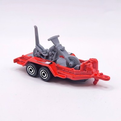 MATCHBOX Loose MBX CYCLE TRAILER MB1215 GKK35 RED GRAY