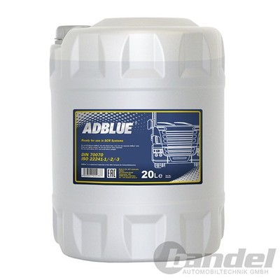 20L (1x20L) AdBlue  von MANNOL HARNSTOFFLÖSUNG für SCR-DIESEL KFZ PKW AUTO LKW