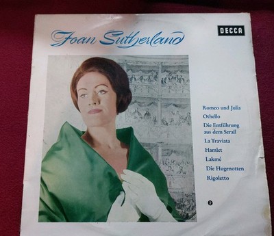 LP - Joan Sutherland   Artaxerxes - Samson - Norma - Die Puritaner u.a.