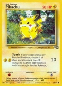 Pokemon Pikachu (60/67) Jungle HP | eBay