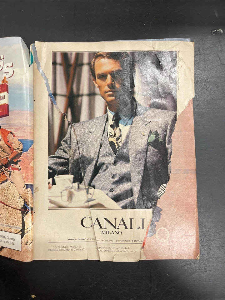 Gentleman's Quarterly GQ September 1986 Gary Fencik BRILLIANT CAREER - Image 4 of 4