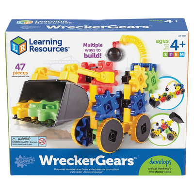 Learning Resources Wrecker Gears - Children's Cog Construction Building Kit