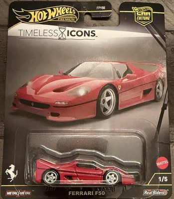 ホットウィールFerrari F50 Timeless Icons 未開封 Hot Wheels Premium Car Culture Timeless Icons Ferrari F50 #1/5 | eBay