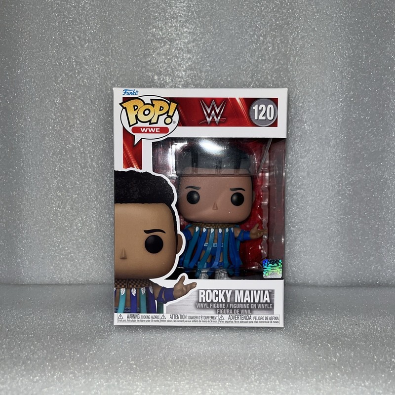 Funko Pop! WWE Rocky Maivia #120 With Protector