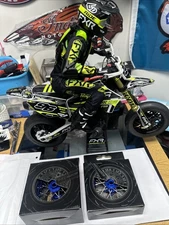 Pro-Line 284800T1 Pro-Spec Aluminum V2 Bead Rear Wheel /Blue Set :Losi SM 🚨set