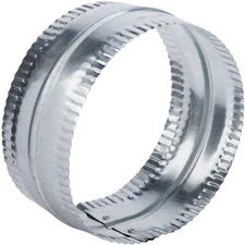 Lambro 7 In. Galvanized Steel Flexible Duct Connector 247 Pack of 6 Lambro 247 7