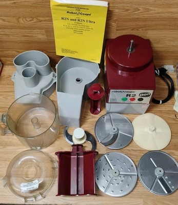 Robot Coupe R2 Commercial Continuous Feed Combination Food Processor WORKS GREAT