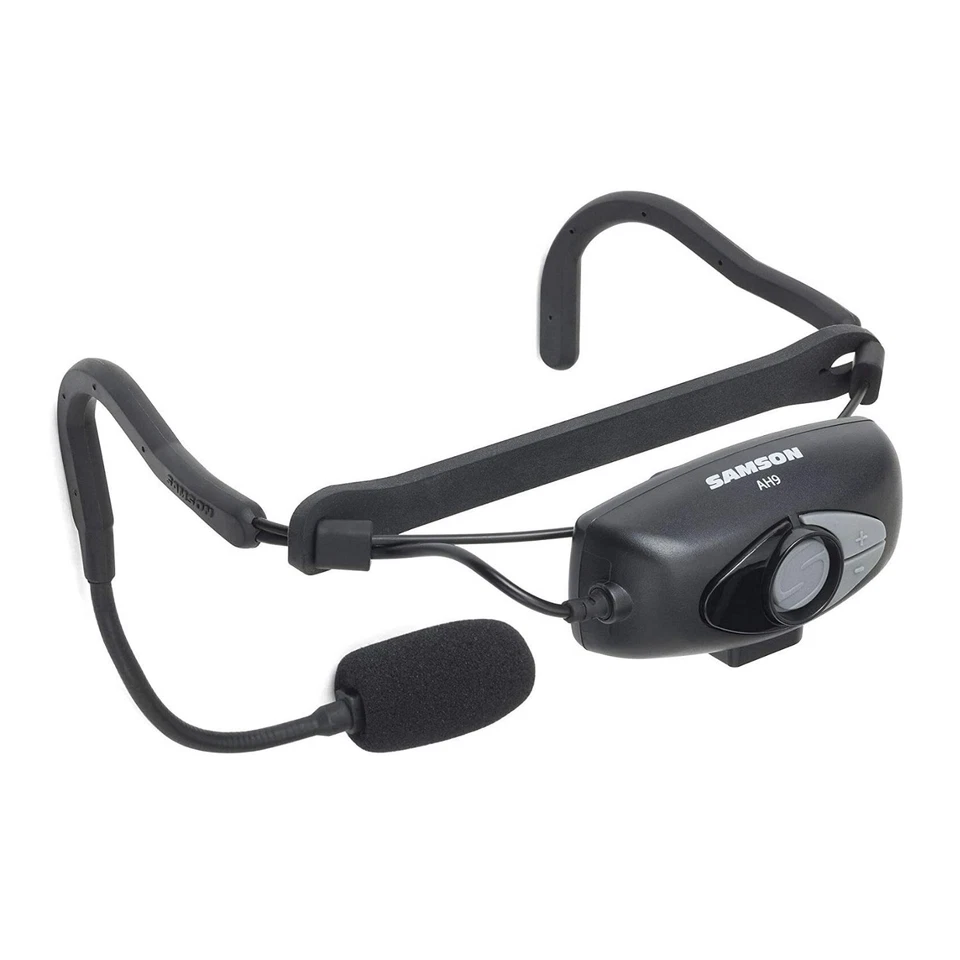 Samson SWC99AH9SQE-K AirLine 99 Wireless Fitness In-Ear Headset System (Black) - Image 2 of 4