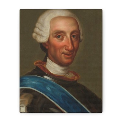 Mengs, Anton Raphael - Carlos III - Canvas Wall Art