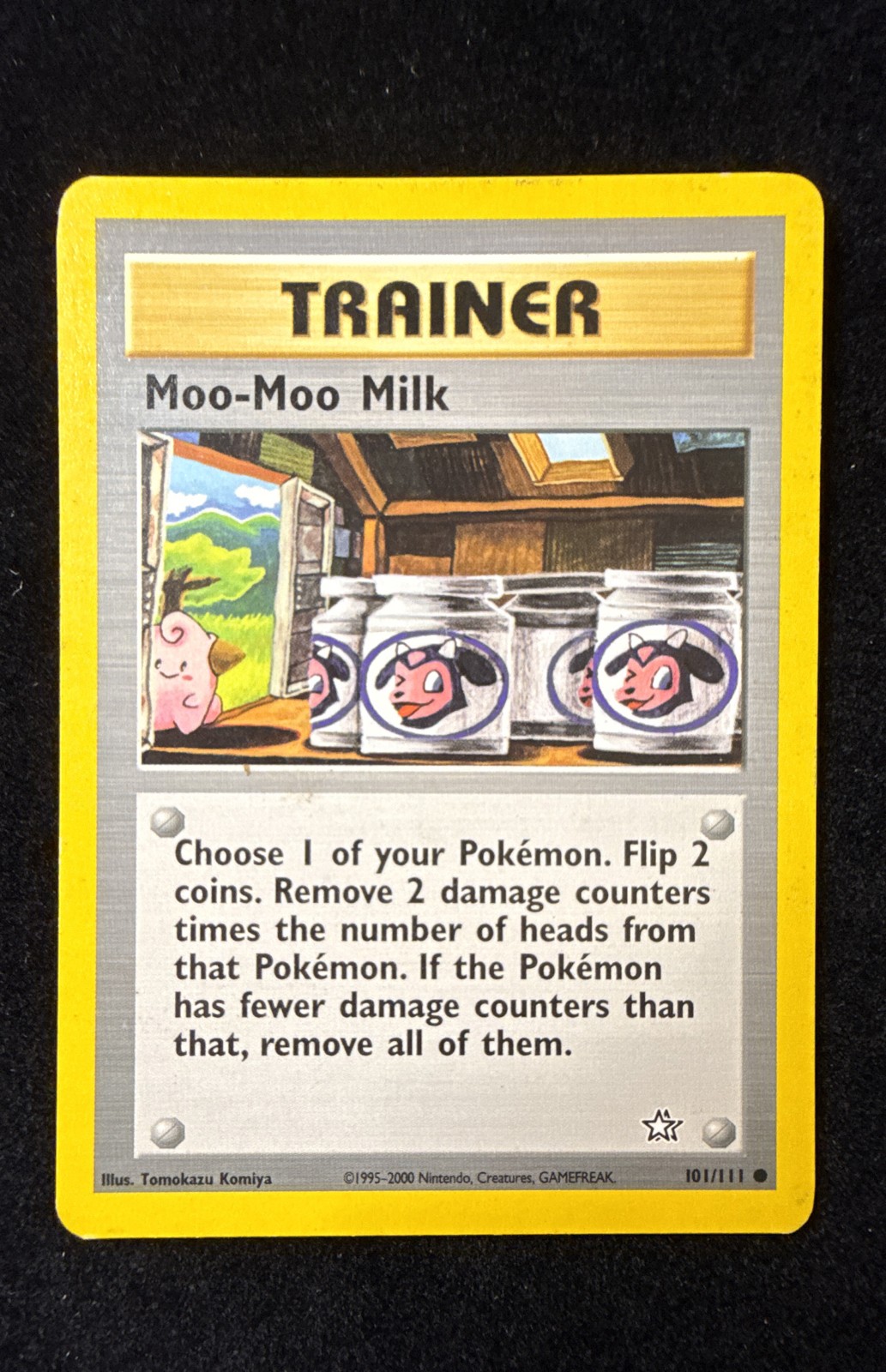 Moo-Moo Milk - Neo Genesis - 101/111 - Pokemon TCG -  LP