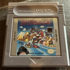 Super Mario Land (Nintendo Game Boy, 1989) Tested Has Sticker Wear