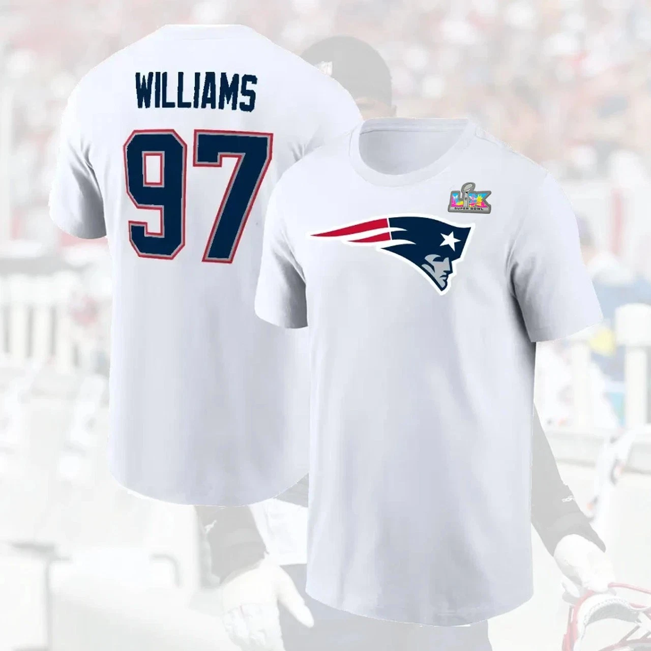 Milton #97 Williams 2025 Champs Name & Number Gift For New England Fans
