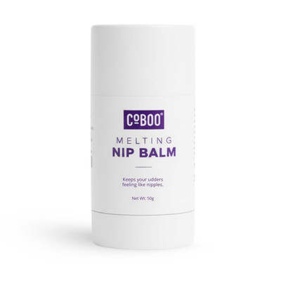 Melting Nip Balm for Sore Nipples, Baby-Friendly Postpartum Essential, Touch-...