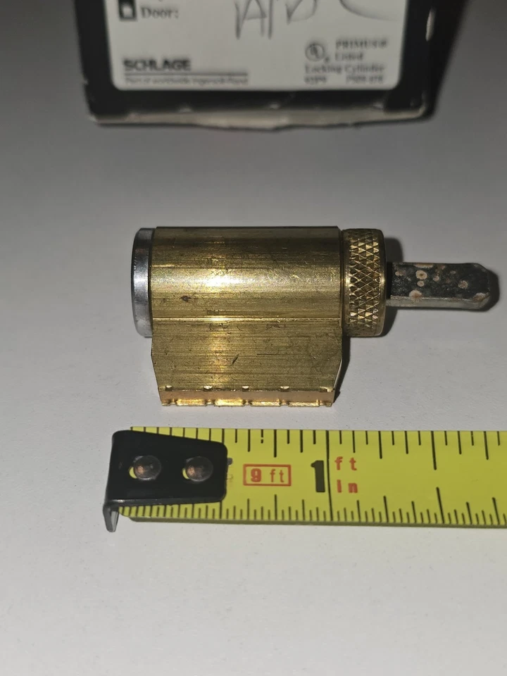 Schlage 20-750-1034 626 Cilindro Primus Cerradura Alta Seguridad Nivel 1 SIN LLAVES Foto 3 de 4