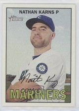 2016 Topps Heritage Nate Karns Nathan Karns #16 0g3h