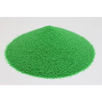 Colored Play Sand Green 10 Lbs. Art Craft, Non-Toxic UV Stable Color Sand for We