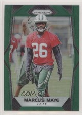 2017 Panini Prizm Rookies Green Prizm Marcus Maye #266 6er