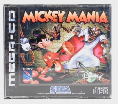 SEGA Mega CD - Mickey Mania mit OVP sehr guter Zustand