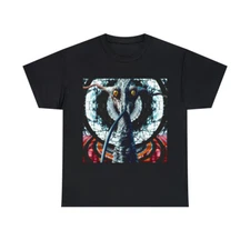 Dark Fantasy Art T Shirt Abstract Monster Metal Band Tee Tour Halloween Scary