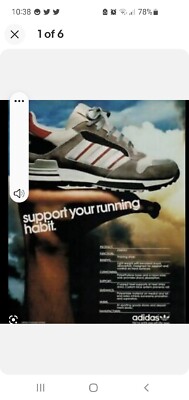 Adidas ZX 600 Uk 10 2006 zx600 vintage 450 80s Casuals | eBay UK