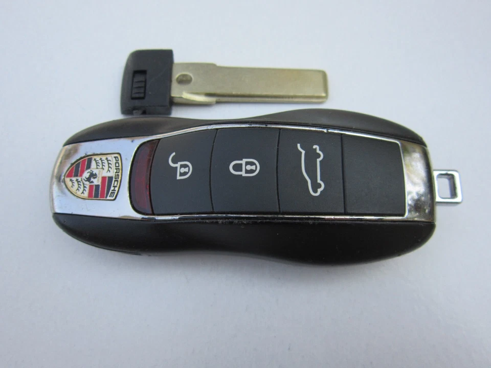 OEM PORSCHE CAYENNE SMART KEY KEYLESS REMOTE ENTRY FOB KR55WK50138 UNLOCKED - Image 3 of 4