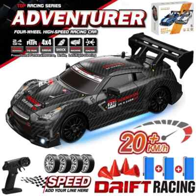 RC Drift Racing 1:24 4WD Ferngesteuertes Auto 30KMH Hochgeschwindigkeits-RC-Auto