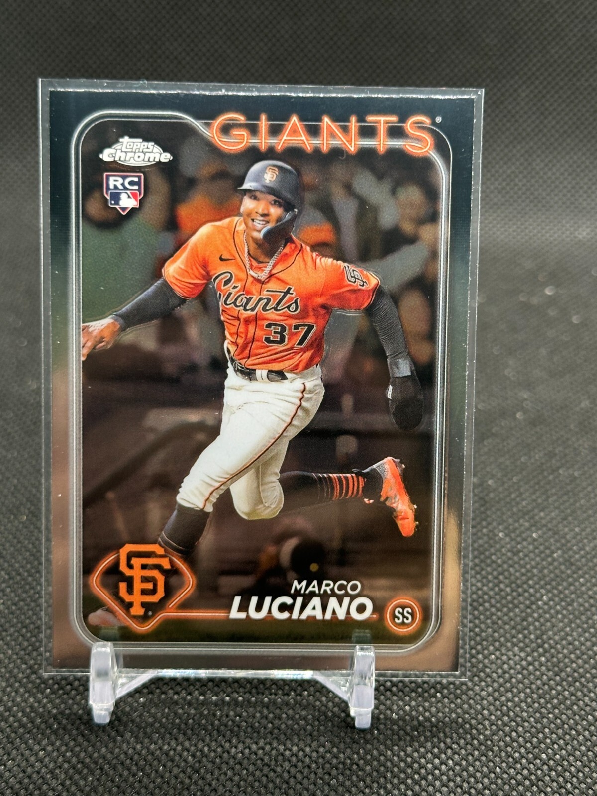 2024 Topps Chrome Marco Luciano ROOKIE #210 - San Francisco Giants