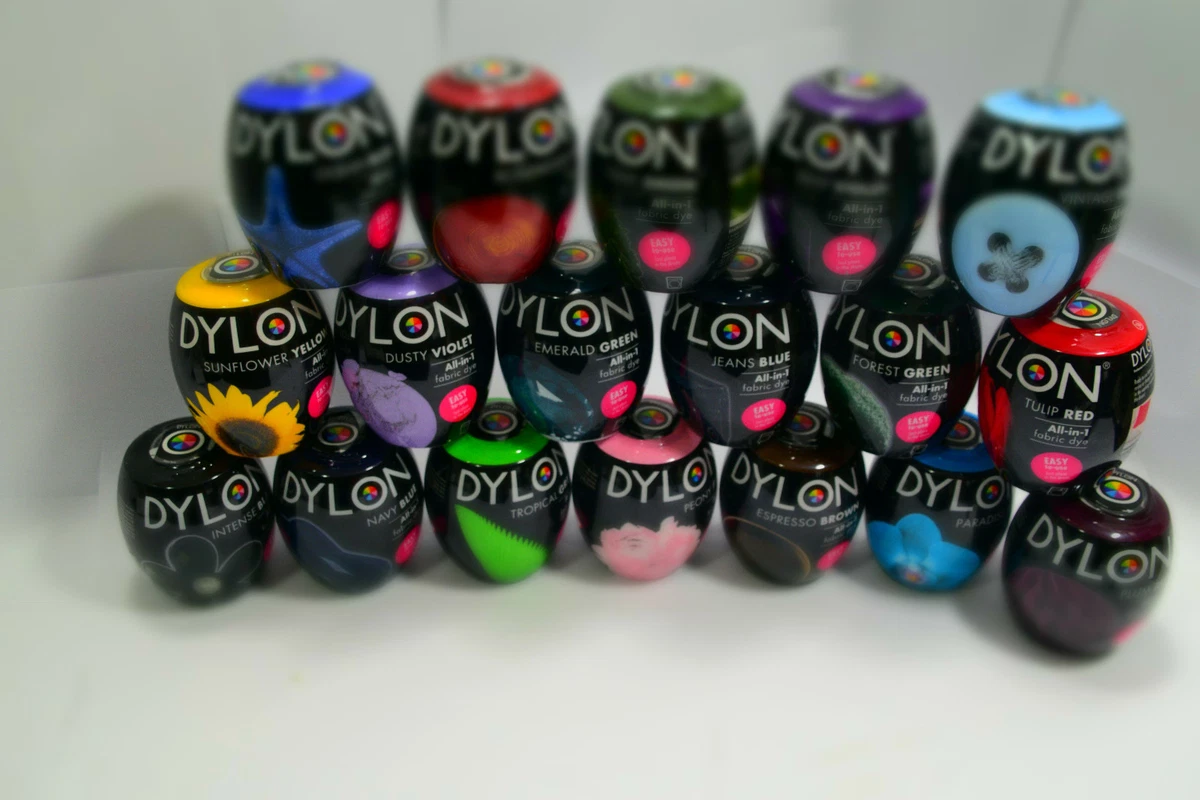 Dylon Intense Black Fabric Dye Machine Dye Pod Packs Sew, 41 OFF