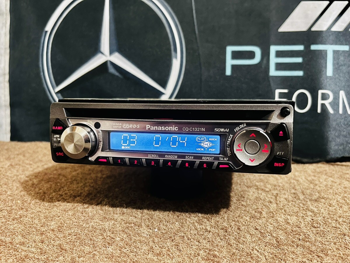 Panasonic CQ-C1321N Car Radio CD/Mp3/WMA Receiver RDS OldTimer | eBay