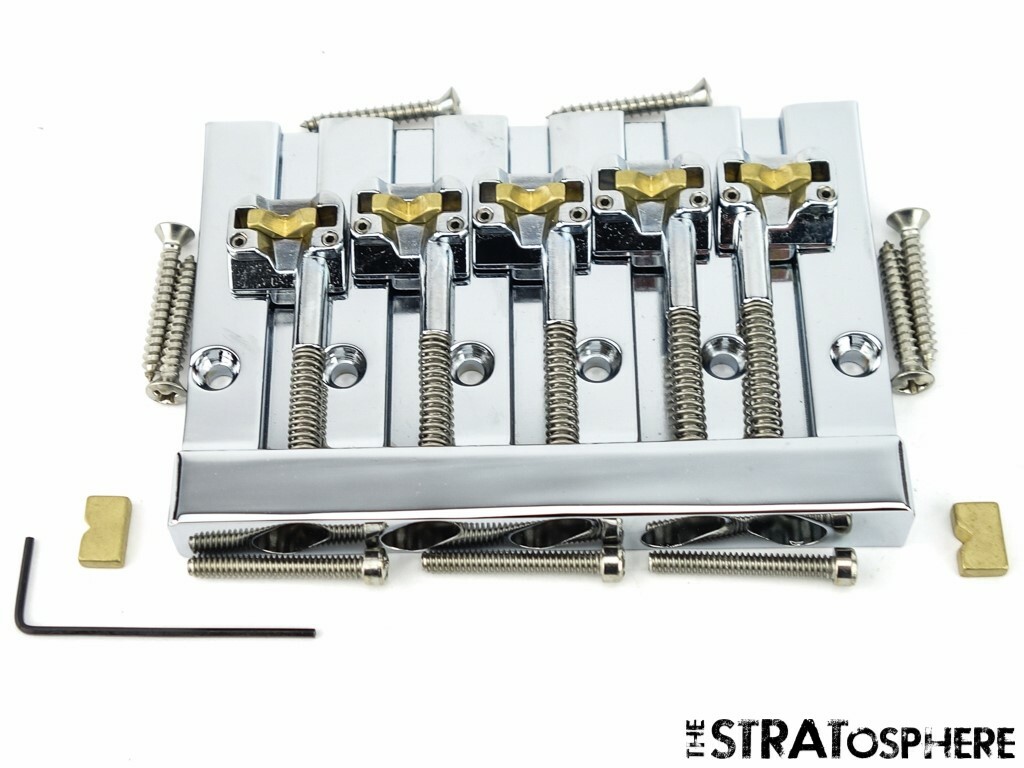 NEW Hipshot Kickass High Mass 5 STRING Bass BRIDGE for Badass Bass