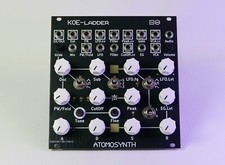 AtomoSynth KOE Ladder, Full synthesizer voice eurorack module.