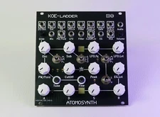 AtomoSynth KOE Ladder, Full synthesizer voice eurorack module.