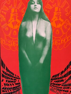 VANILLA FUDGE CHARLES LLOYD 1967ポスター